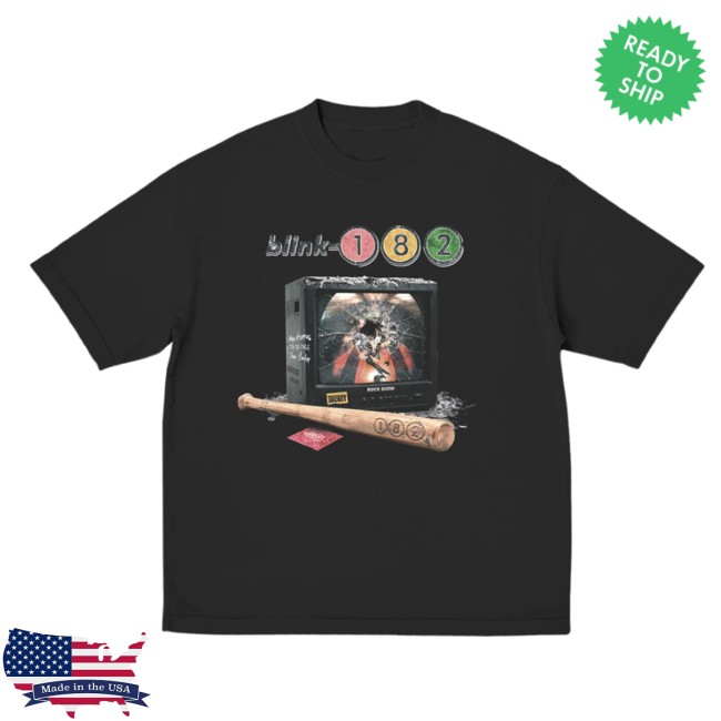 Blink-182 Store Merch Toypaj Tv Smash Shirt 3 Blink-182 Store Merch Toypaj Tv Smash Shirt
