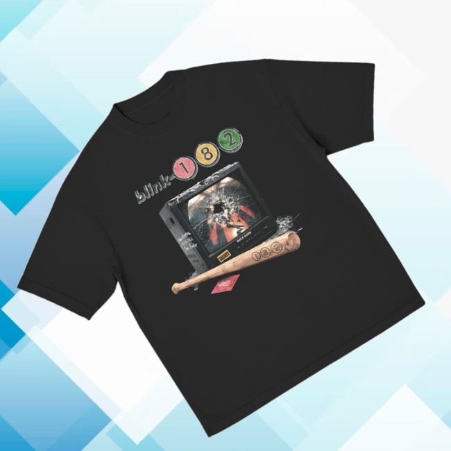 Blink-182 Store Merch Toypaj Tv Smash Shirt 5 Blink-182 Store Merch Toypaj Tv Smash Shirt