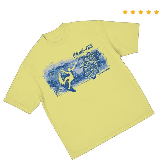 Blink182 Merch Store Boomer Surfing T-Shirt 3 Blink182 Merch Store Boomer Surfing T-Shirt