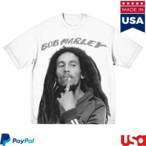 Bob Marley Store Merch Jumbo Portrait T-Shirt