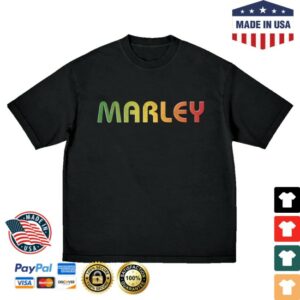 Bob Marley Store Merch Marley Crest T-Shirt