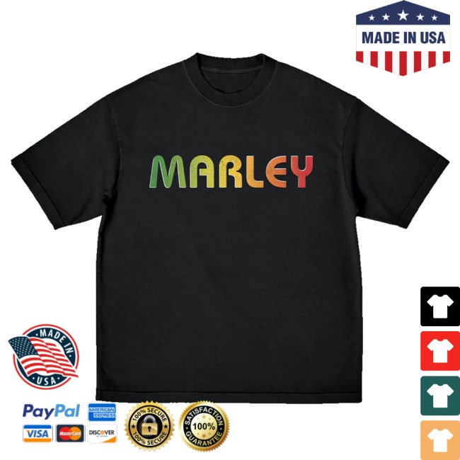 Bob Marley Store Merch Marley Crest T-Shirt 3 Bob Marley Store Merch Marley Crest T-Shirt