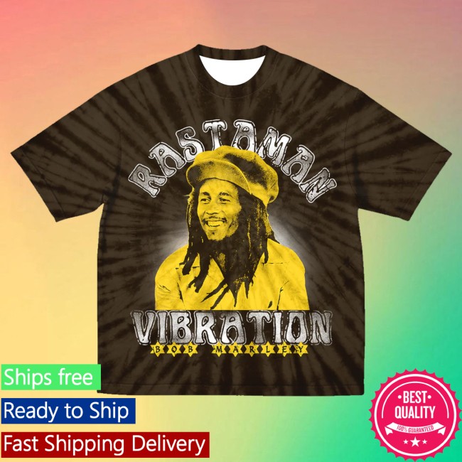 Bob Marley Store Merch Rastaman Vibration Photo Tie Dye T-Shirt 2 Bob Marley Store Merch Rastaman Vibration Photo Tie Dye T-Shirt