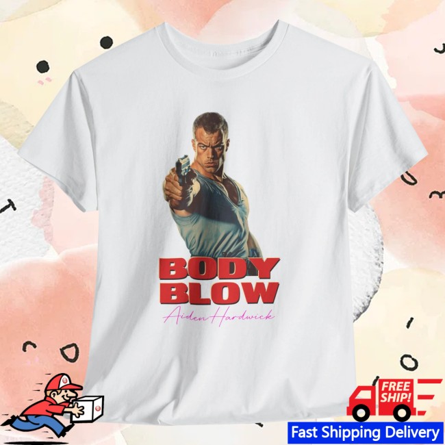 Body Blow Merch Store Aiden Point Blank T-Shirt Fantastic Fest Limited Edition 3 Body Blow Merch Store Aiden Point Blank T-Shirt Fantastic Fest Limited Edition