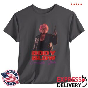 Body Blow Merch Store Steele Locked And Loaded T-Shirt Fantastic Fest Limited Edition