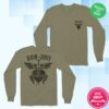 Bon Jovi Merch Shop Heart & Dagger Military Green Long Sleeve 2 Bon Jovi Merch Shop Heart & Dagger Military Green Long Sleeve