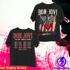 Bon Jovi Merch Shop Red, White And Jersey Nyc Black T-Shirt 2 Bon Jovi Merch Shop Red, White And Jersey Nyc Black T-Shirt