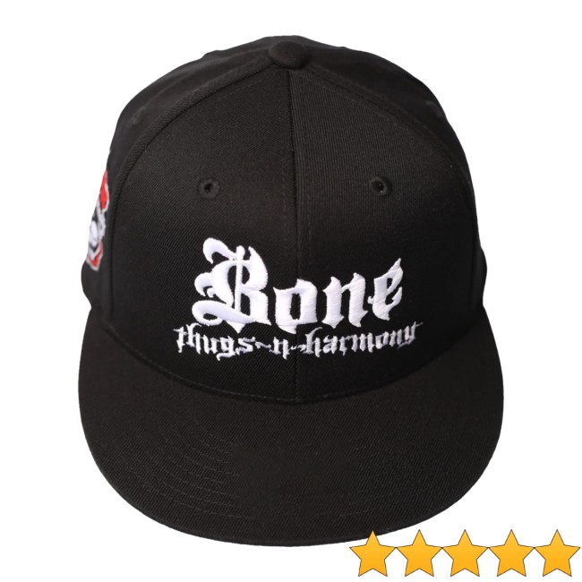 Bone Thugs-N-Harmony Store Merch Bone Thugs-N-Harmony Black Flatbrim Flexfit Hat 3 Bone Thugs-N-Harmony Store Merch Bone Thugs-N-Harmony Black Flatbrim Flexfit Hat