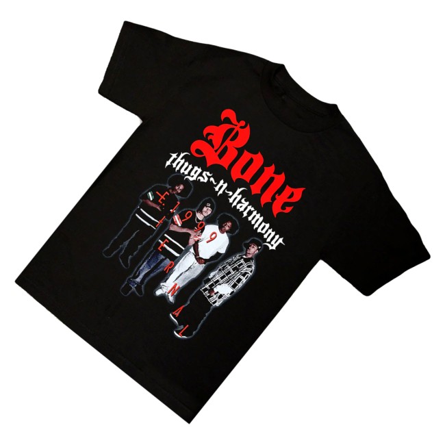 Bone Thugs-N-Harmony Store Merch Bone Thugs-N-Harmony Down 71 Tee Black 3 Bone Thugs-N-Harmony Store Merch Bone Thugs-N-Harmony Down 71 Tee Black