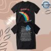 Bonnaroo Music & Arts Festival Merch Shop 2026 Imogene + Willie X Bonnaroo Rainbow Lineup Shirt