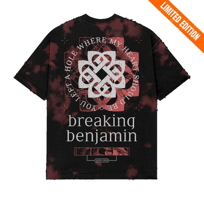 Breaking Benjamin Store Merch Breath Dye Tee 4 Breaking Benjamin Store Merch Breath Dye Tee