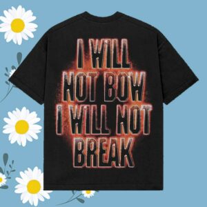 Breaking Benjamin Store Merch I Will Not Bow Tee