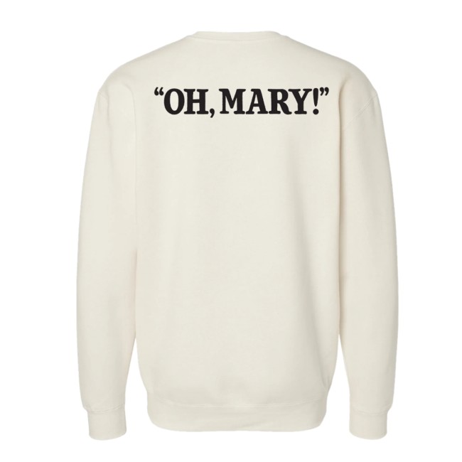 Broadway Merchandise Shop Oh Mary Meg Portrait Crewneck 3 Broadway Merchandise Shop Oh Mary Meg Portrait Crewneck