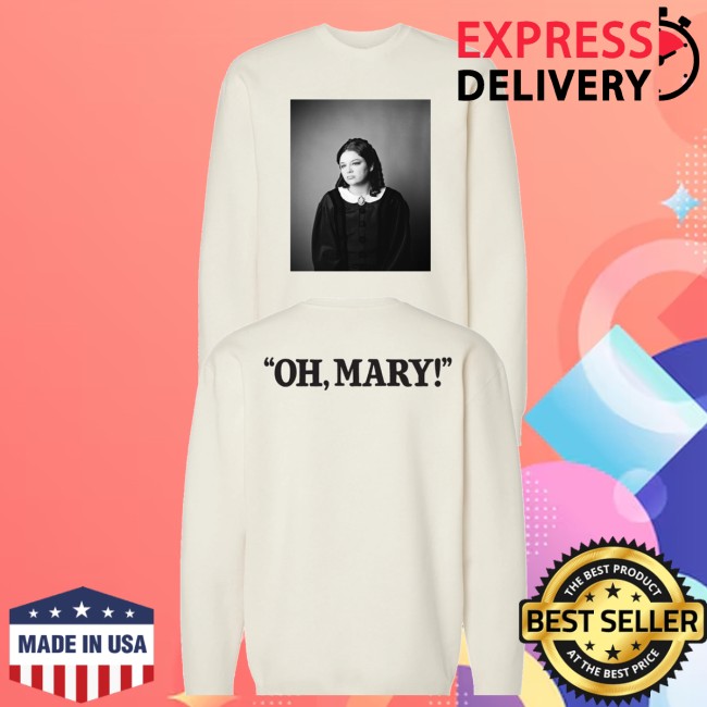 Broadway Merchandise Shop Oh Mary Meg Portrait Crewneck 5 Broadway Merchandise Shop Oh Mary Meg Portrait Crewneck