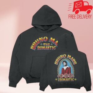 Bruno Mars Merch Store Shop The Romantic Halo Hoodie