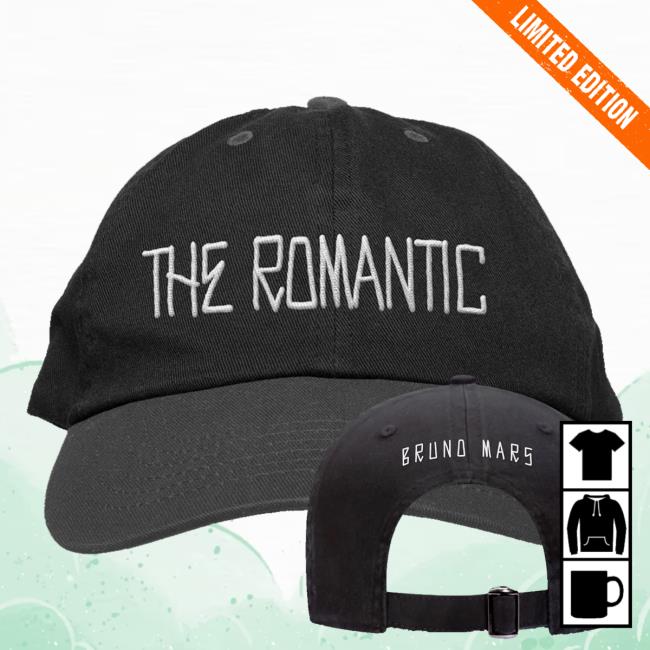 Bruno Mars Merch Store Shop The Romantic Tour Hat Black 3 Bruno Mars Merch Store Shop The Romantic Tour Hat Black