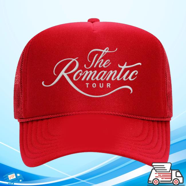 Bruno Mars Merch Store Shop The Romantic Tour Hat Red 2 Bruno Mars Merch Store Shop The Romantic Tour Hat Red