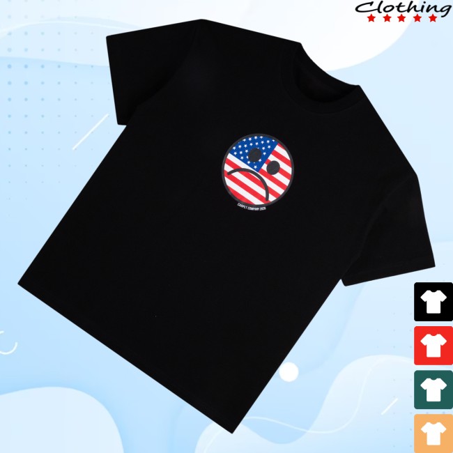 Carpet Company Merch Store American Sad Tee Black