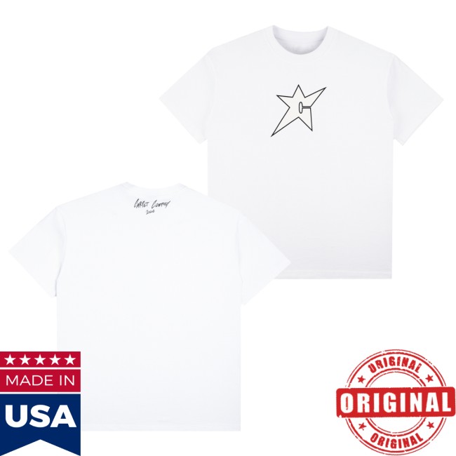 Carpet Company Merch Store C-Star Tee White