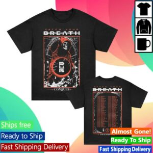 Catch Your Breath Store Merch Conquer Skelly 2026 World Tour T-Shirt