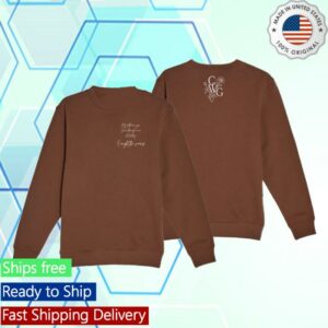 Charles Wesley Godwin Merch Store Sunrise Rose Crewneck