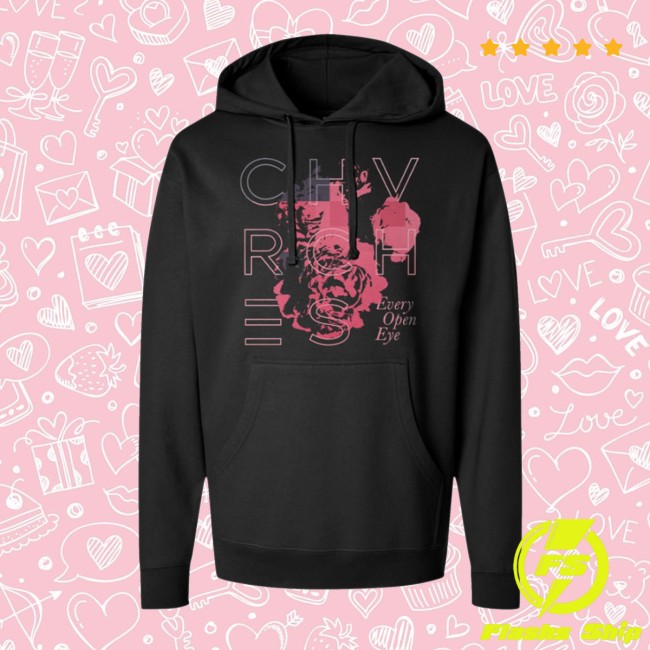 Chvrches Merch Store Peony Every Open Eye Hoodie 2 Chvrches Merch Store Peony Every Open Eye Hoodie