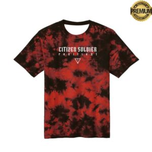 Citizen Soldier Merch Store Resilient Red Crystal Shirt