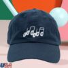 Clairo Merch Store Clairo Note Dad Hat Navy