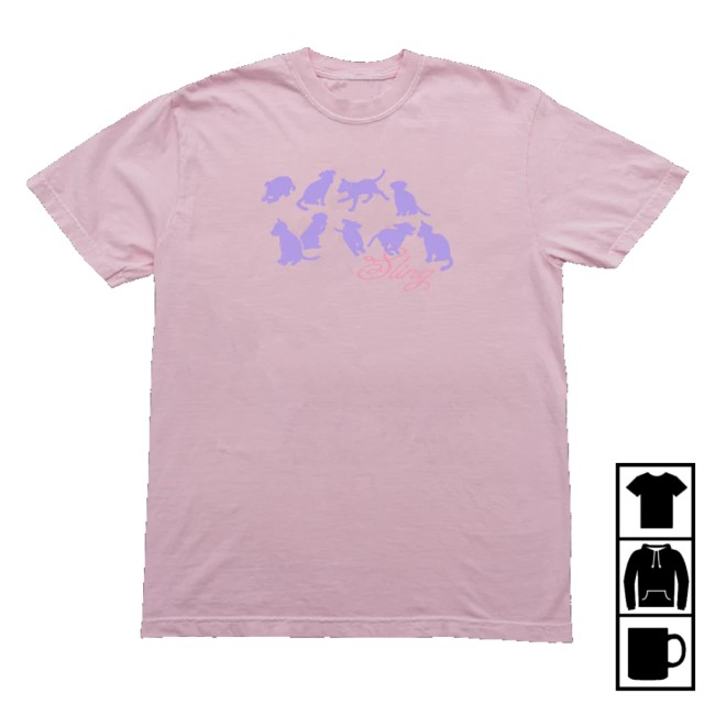 Clairo Merch Store Puppy Run Shirt Light Pink 2 Clairo Merch Store Puppy Run Shirt Light Pink