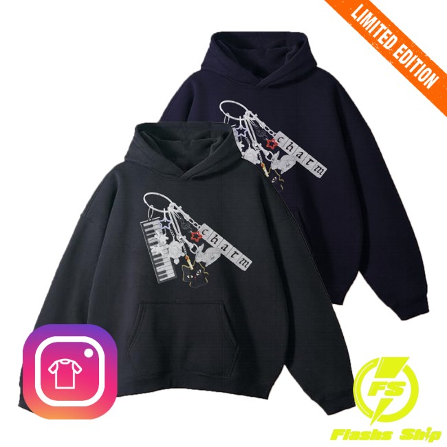 Clairo Merch Store Keychain Charm(S) Hoodie 3 Clairo Merch Store Keychain Charm(S) Hoodie