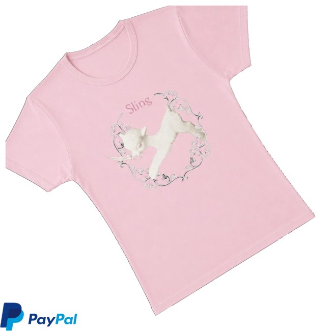 Clairo Merch Store Lamb Baby Tee Light Pink 3 Clairo Merch Store Lamb Baby Tee Light Pink