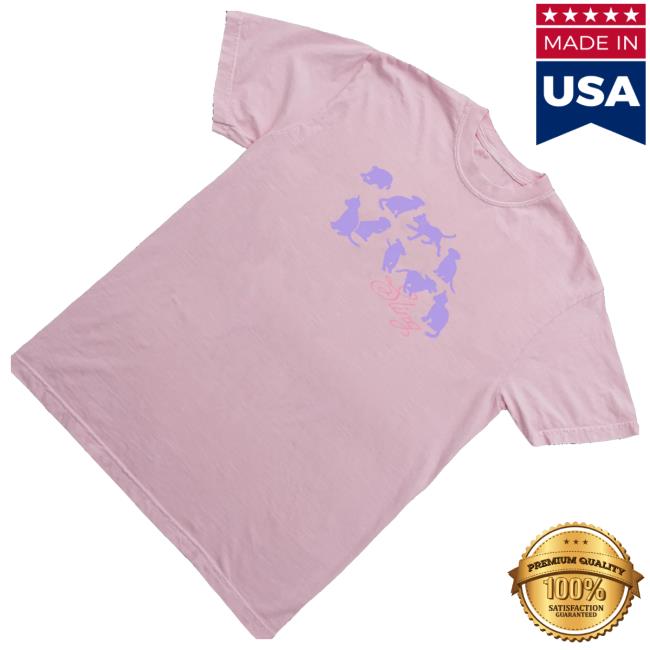 Clairo Merch Store Puppy Run Tee 3 Clairo Merch Store Puppy Run Tee