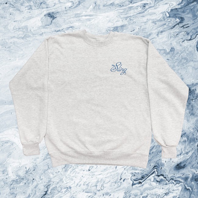 Clairo Merch Store Sling Crewneck Ash 2 Clairo Merch Store Sling Crewneck Ash