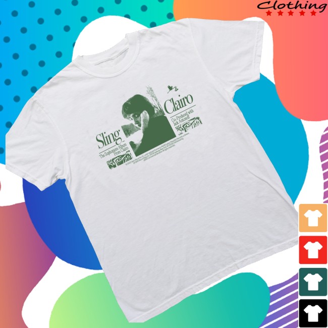 Clairo Merch Store Sling Shirt White 3 Clairo Merch Store Sling Shirt White