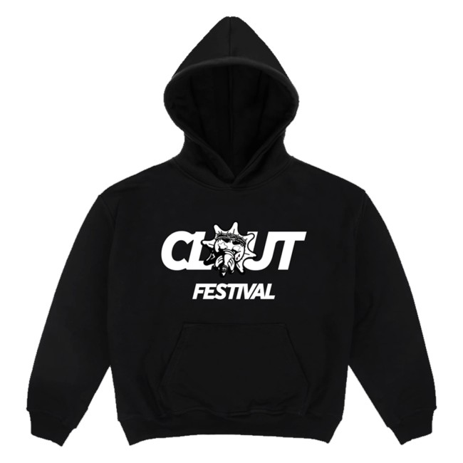 Clout Festival Store Merch Glogang X Clout Hoodie