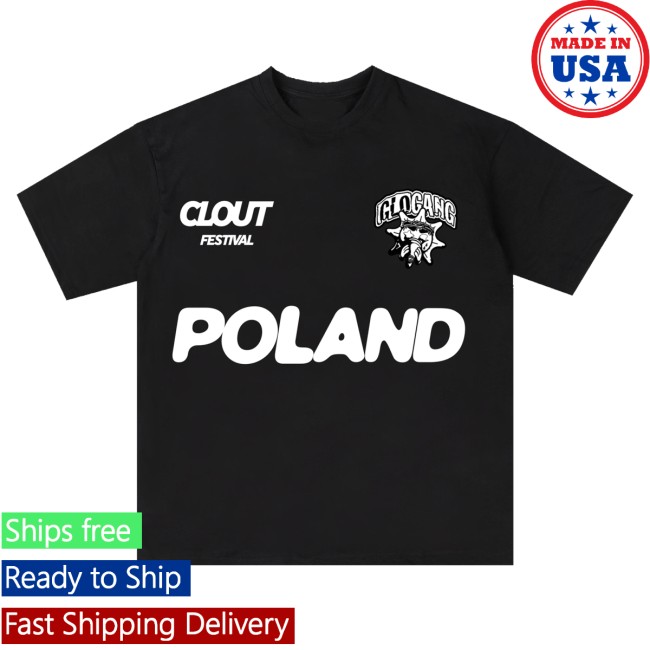Clout Festival Store Merch Glogang X Clout Poland Tee