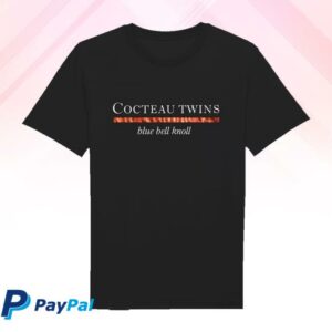 Cocteau Twins Merch Shop Blue Bell Knoll Title T-Shirt