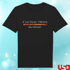 Cocteau Twins Merch Store Blue Bell Knoll Title T-Shirt
