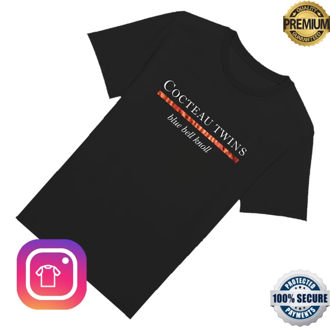 Cocteau Twins Merch Store Blue Bell Knoll Title T-Shirt