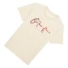 Cocteau Twins Merch Store Victorialand Logo T-Shirt Cream