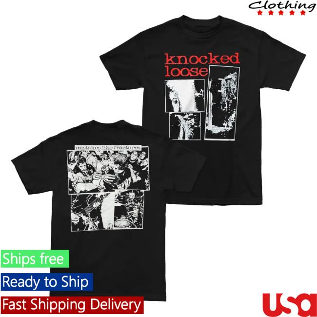 Cold Cuts Merch Shop Store Knocked Loose Mistakes Like Fractures Shirt