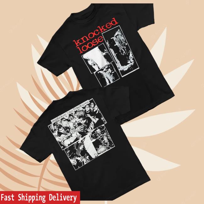 Cold Cuts Merch Shop Store Knocked Loose Mistakes Like Fractures Shirt