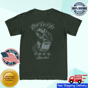 Cold War Kids Merch Store Push My Luck Shirt
