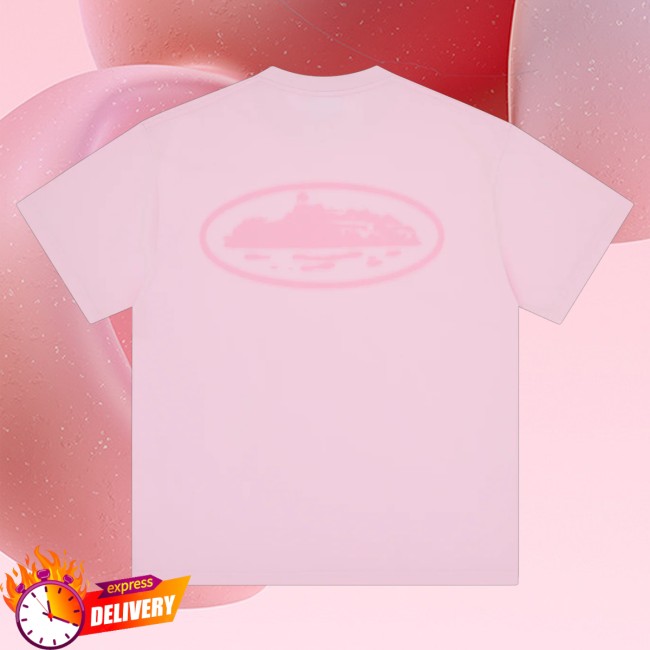 Corteiz Merch Store Island Knockout Tee Pink