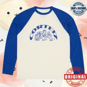 Corteiz Merch Store Lion Raglan Ls Royal Blue
