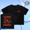Crab Club Store Merch Welsh Edition Crab Club Crop T-Shirt Black