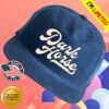 Dark Horse Coffee Roasters Merch Store Dh Script 2026 Embroidered Rope Snapback Hat Medium Blue