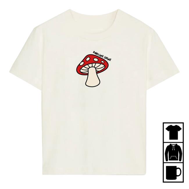 Darling Shine Merch Store Shop Shroom Baby Tee 2 Darling Shine Merch Store Shop Shroom Baby Tee
