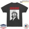 David Bowie Merch Shop Black And White Portrait T-Shirt 5 David Bowie Merch Shop Black And White Portrait T-Shirt
