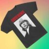 David Bowie Merch Shop Black And White Portrait T-Shirt